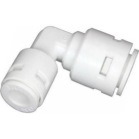 Resim Su Arıtma Cihazı Için 1/4 Quick Geçmeli Hortum Birleştirici Dirsek 