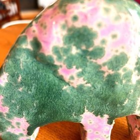 Resim Şans ve Bereket Getiren Dekoratif Seramik Fil Heykeli 