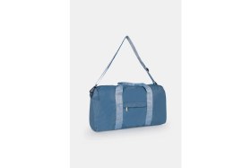 Resim Icone Bag Spor Çanta, Paraşüt Kumaş Önü Cepli Unisex Spor Fitness Gym Çantası, Mavi Renk Spor Çantası 