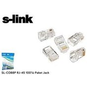 Resim S-Link SL-COB8P RJ-45 Konnektör 100 Lü Paket 