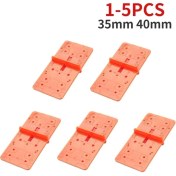 Resim Turuncu 35MM 40MM 4 Adet 1-5 Adet 26MM 35MM Menteşe Deliği Delme Kılavuzu 35MM 40MM Menteşe Kurulum Jig Kapı Dolap Menteşe Deliği Bulucu Ağaç Işleme Aleti (Yurt Dışından) 