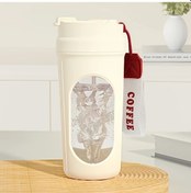 Resim Sunshine022 Beyaz Usb Şarjlı Taşınabilir Otomatik Blender, Spill-proof Kapaklı 