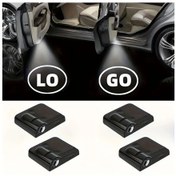 Resim Willowhaven For Jeep 4 Adet Universal Araç Kapısı Karşılama Işıkları Oem Logo Projeksiyon Kolay Kurulum 