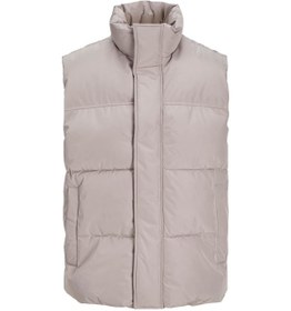 Resim Jack & Jones Erkek Yelek Bej 12256981jjebradley Bodywarmer Sn 25kw21000489 W21204 