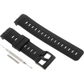 Resim Alltarse Suunto Siyah Için Paslanmaz Çelik Su Geçirmez Silikon Izle Kayışı (Yurt Dışından) 