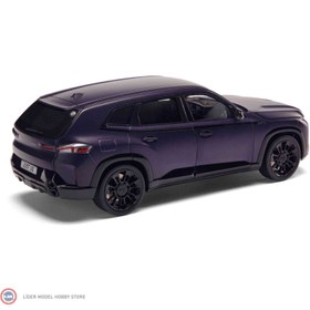 Resim 1:18 Minichamps 2023 BMW XM G09 Kith Frozen Techno Violet 