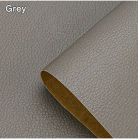 Resim Kendinden Deri İçin Onarım Yama Bant Ev Dıy Fix Kanepe Moto Araba Koltuğu Grey 100x138cm 