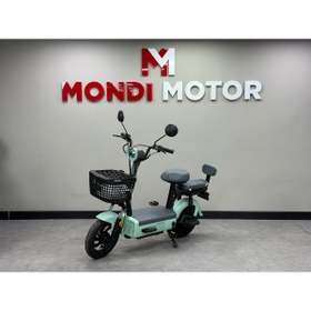 Resim Mondial Bomber Elektrikli Motosiklet Yeşil 2026 - MondiMotor 