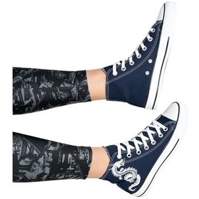 Resim Kadın Günlük Spor Ayakkabı Lacivert 