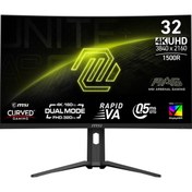 Resim MSI MAG 321CUPDF 31.5″ 0.5ms 160Hz UHD VA Free-Sync 1500R Curved Gaming (Oyuncu) Monitör 