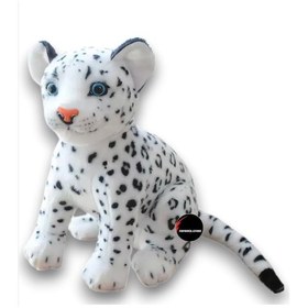 Resim Sevimli Kaplan Leopar Peluş Oyuncak 30 Cm Hediyelik Uyku Arkadaşı Turuncu 