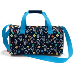 Resim Coral High Kids Lacivert Mavi Astronot Desenli Spor Çantası 27538 