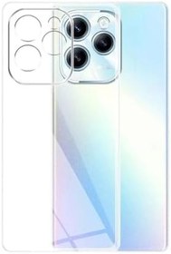 Resim Nanospace İnfinix Hot 40i Kılıf Lüx Şeffaf Silikon 
