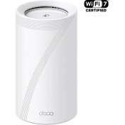 Resim TP-Link Deco BE85 (1-Pack) | Wi-Fi 7 Mesh Sistemi | BE19000 Mbps | Fiber Uyumlu | Üç Bant | AI-Roaming | 10 Gbps Port | 6 GHz | 200 Cihaz | WPA3 | VPN | Mobil Uygulama ile Kolay Kurulum 
