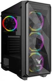 Resim Vento VG10F 750 W 4 Fanlı Siyah ATX Bilgisayar Kasası 