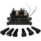 Resim Symbee 12v 250a Ip67 Elektromanyetik Röle Kontaktor, Atv/utv Çekici İçin Evrensel Tam Set 