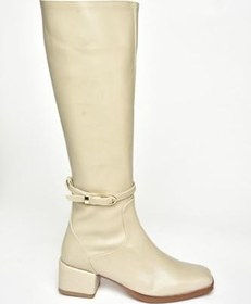 Resim fox SHOES T590142609 Kalın Topuklu Kadın Çizme 