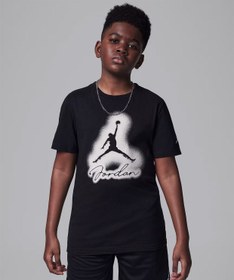 Resim Jordan MVP Airbrushed T-Shirt - Siyah / 