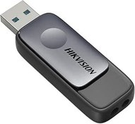 Resim Hikvision Pendrive USB - Kapasite 64 GB - USB 3.2 Arayüz - Maksimum Okuma/Yazma Hızı 120/45 MB/s - Kompakt Tasarım, Siyah ve Gri 