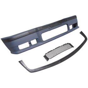 Resim BZT BMW 3 Seri- E36- 91/98; Ön Tampon Astarli (Spoilerli/Bandli/Panjurlu/Sis Delikli) (M-Tech/M3) 