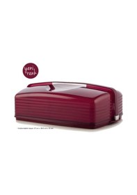 Resim Tupperware Kristalin Pasta Servis Dikdörtgen Bordo 