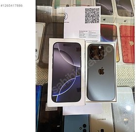 Resim Apple iPhone 16 Pro İkinci El TR | 128 GB | Siyah 