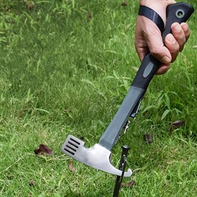 Resim Ağır Hizmet Tipi Kamp Çekiç, Çadır Çivi Çıkarıcı ve Asma Askısı ile - Açık Hava Kampı, Araba Kampı ve Kullanım İçin Çok Fonksiyonlu Çelik Aracı, Kamp Aksesuarları, Araba Kampı Aksesuarları, Sağlam Yapı, Dayanıklı Yapı 