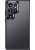 Resim Galaxy Uyumlu S24 Ultra Kılıf Hptk Volks Kapak - Siyah Siyah 