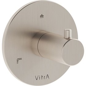 Resim VitrA Origin A4262434 Ankastre 3 Kollu Yönlendirici Fırçalı Nikel 