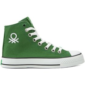 Resim Benetton® | Bn-30628-3374 Yesil - Kadın Spor Ayakkabı 