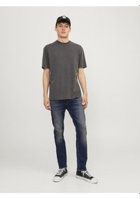 Resim Jack & Jones Erkek Mike Original 311 Comfort Fit Jean - 12158610 Blue Denim 