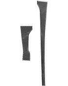 Resim 2 Adet / Takım Karbon Fiber Araba Merkezi Kontrol Dişli Toyota Tundra 2014-2018 İçin Dekoratif Etiket, Sol Sağ Sürüş 1 Adet 