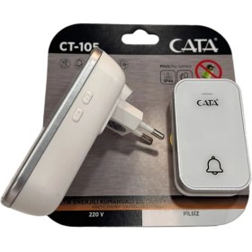 Resim Cata CT-105 Uzaktan Kumandalı Zil Lüks Model 