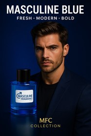 Resim Collezione Masculine Fragrance Blue EDT 100 ml Erkek Parfüm 