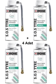 Resim Ipone SOS Tyre Lastik Tamir Köpük Spreyi 200 ml S.O.S. -(4 Adet) 