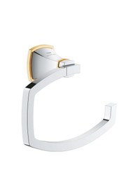 Resim Grohe Grandera Tuvalet Kağıtlığı - 40908ıg0 Krom 