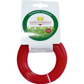 Resim King Garden Tırpan Misinası Ot Çim Kesme İpi 2.40 Mm - 15 M 