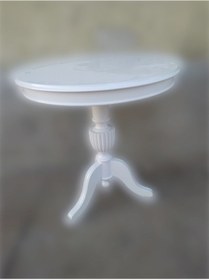 Resim Fiskos Baba Ayak Model Parlak Ihlamur Ağacı Ayak Parlak Beyaz Md 