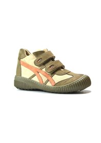 Resim Onlo Ayakkabı Chs.03 Deri Haki Ortopedik Erkek Çocuk Ayakkabı 