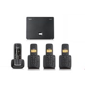 Resim Gigaset C530 IP 4 Dahili Dect Telsiz Kablosuz Telefon Santrali 