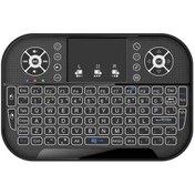 Resim A8 Mini Klavye Çift Modlu Kablosuz Mini Klavye 2.4g Bluetooth Uçan Fare İle I8 Klavye Çift Modlu 