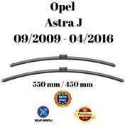 Resim Opel Astra J 2009 2010 2011 2012 2013 2014 2015 2016 Uyumlu Ön Cam Silecek Süpürgesi Takımı 700/600mm Silbak 