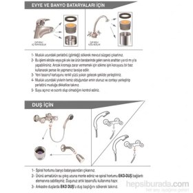 Resim Universal® 2-Li Su Tasarruf Seti (Tüm Musluk Bataryalarda) 