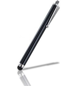 Resim Slim Dokunmatik Uçlu Tablet-Telefon-Akıllı Tahta Kalemi Siyah 