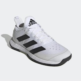 Resim Adidas GW2512 Adizero Ubersonic Erkek Beyaz Tenis Ayakkabısı 