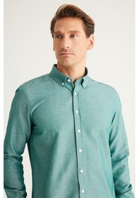 Resim Ac&Co / Altınyıldız Classics Erkek Gömlek (465701829) Yeşil 