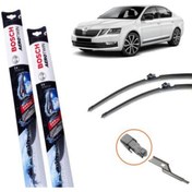 Resim Bosch Skoda Octavia Muz Silecek Takım Ön Aerotwin 2013-2020 
