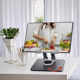 Resim On6 Store 360° Dönebilen Premıum Alüminyum Laptop & Tablet Standı 