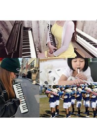 Resim Ticon Mavi 32 Tuşlu Çantalı Melodika 