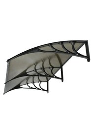 Resim Genel Markalar Kapı Üstü Pratik Sundurma 240 X 100 cm Siyah 